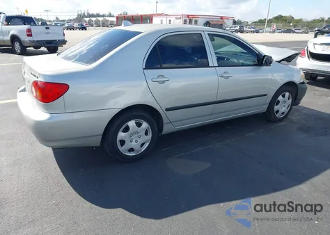 2003 Toyota Corolla Ce z USA, uszkodzony, nr VIN 1NXBR32E03Z027877